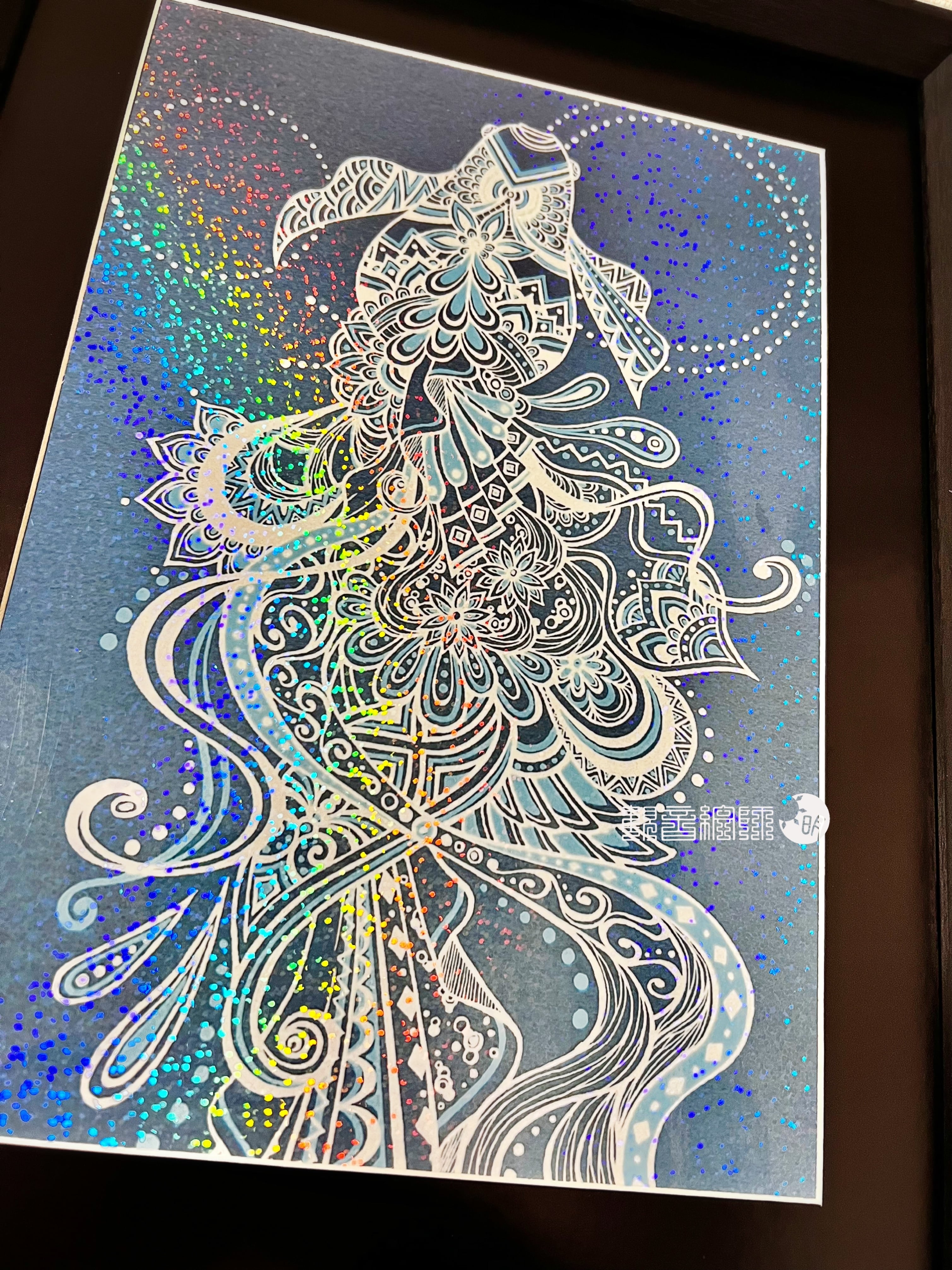 天を仰ぐ金魚 -青・陰- (複製画) | Pay ID 天を仰ぐ金魚 -青・陰- (複製画) | Pay ID