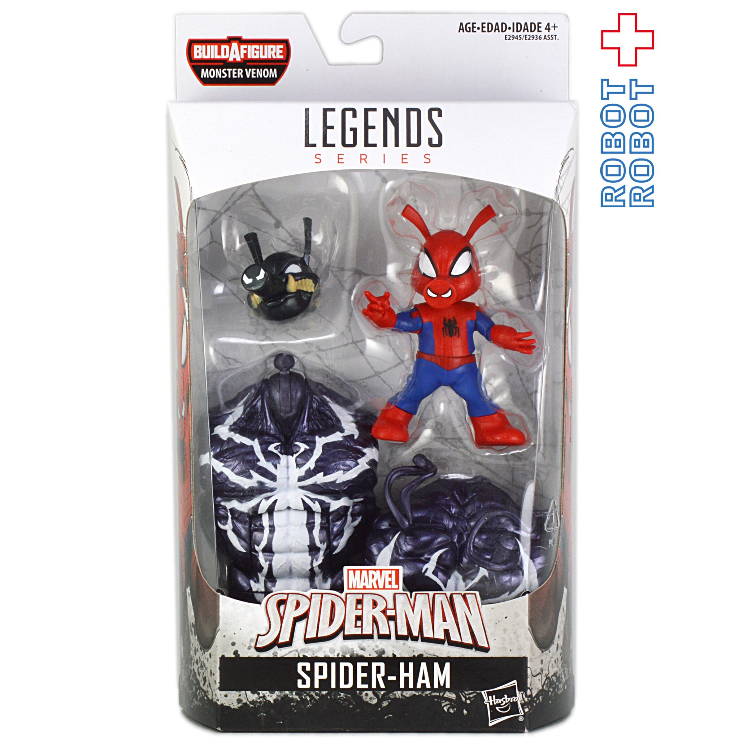 マーベルレジェンド スパイダーハム ポークグラインド ヴェノム マーベルレジェンド ヴェノムシリーズ スパイダーハム・ビルド