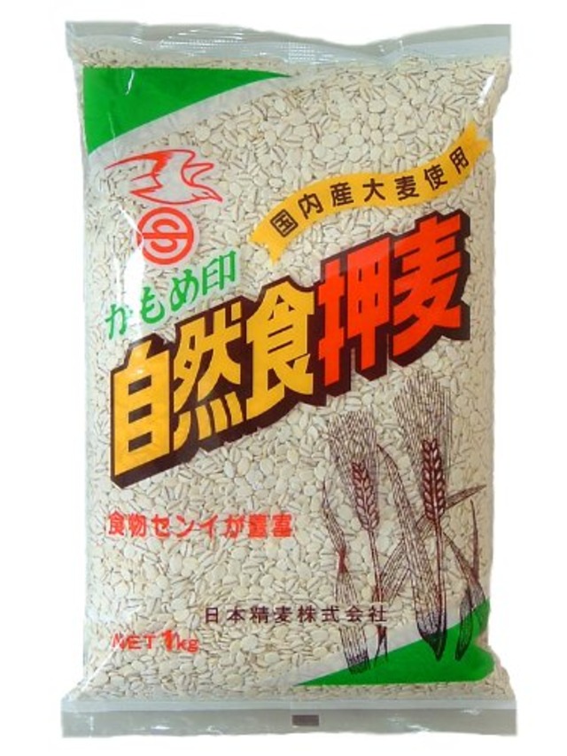 日本精麦 かもめ印押麦 1kg