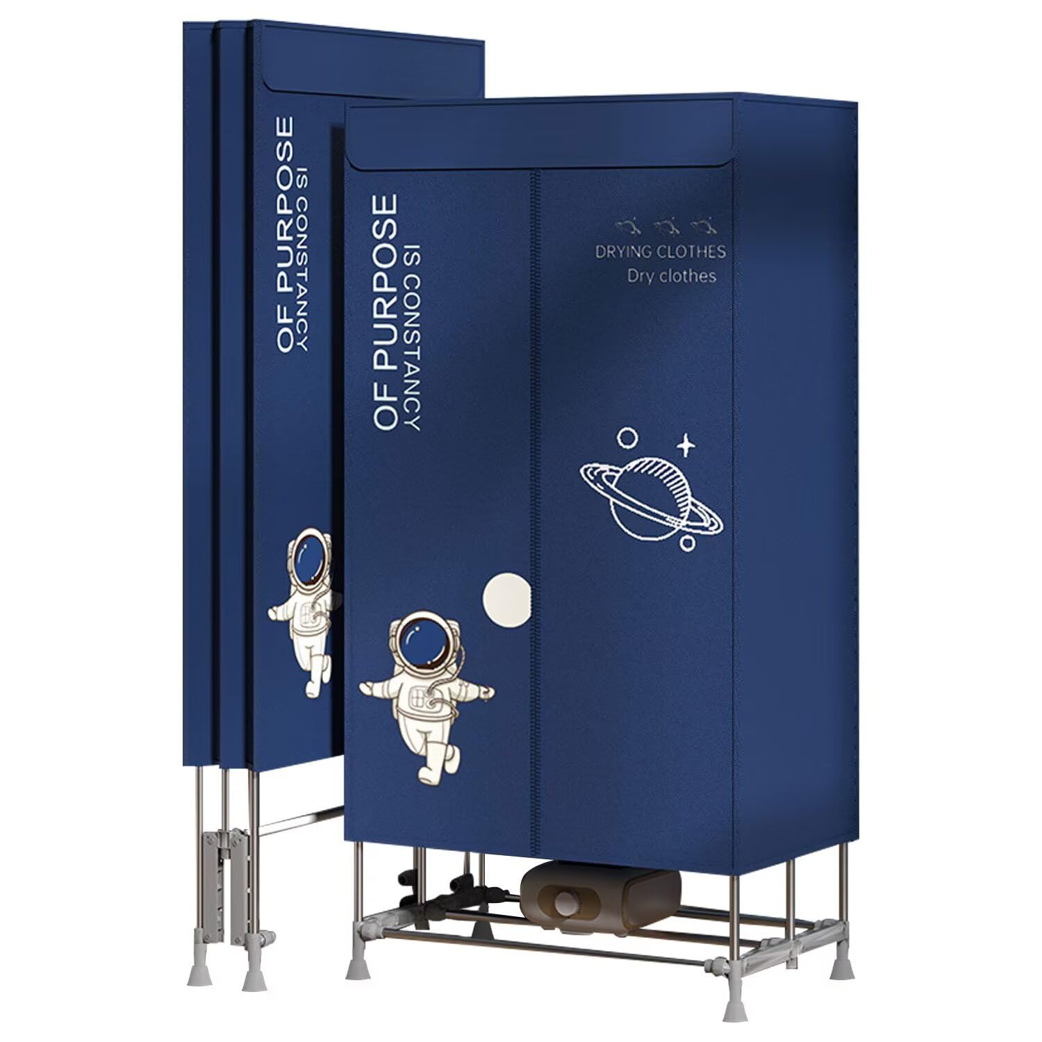 【努力特価】Twinbasto 衣類乾燥機 部屋干し 折り畳み乾燥機 1200W 高温除菌 快速乾燥 除菌 シワ防止 梅雨対策 花粉対策 カビ防止 大容量 省エネタイプ タイマー機能 日本語取扱説明書付き 高170cm×奥行45cm×幅76cm