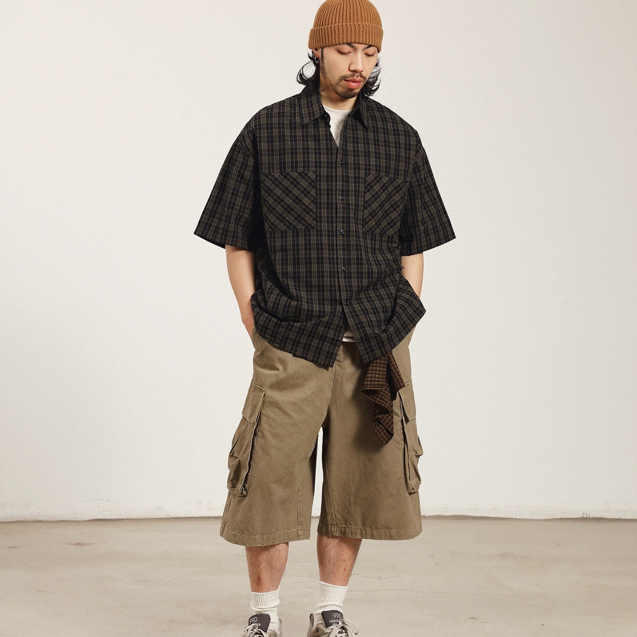 ヴィンテージ・チェック リラックス シャツ A2159 - 2