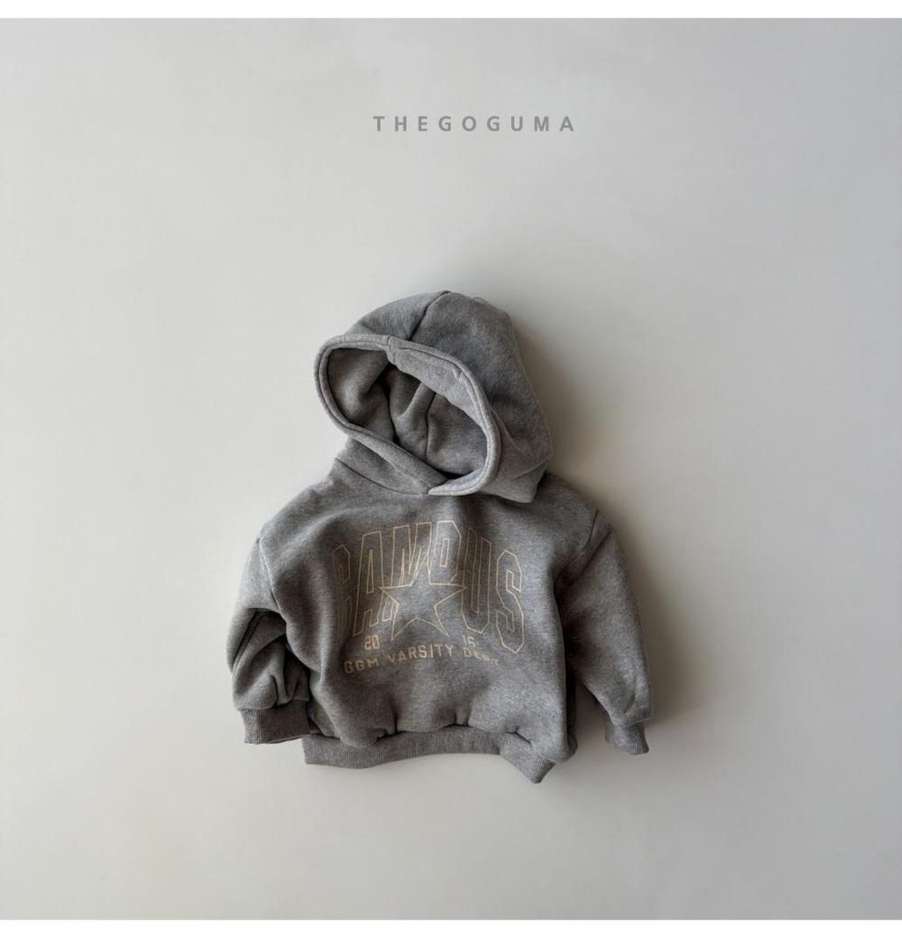 ザゴグマ / THE GOGUMA / キャンパスフードT / 韓国子供服 / キッズ / 26winter〖取寄〗*XS~XL*