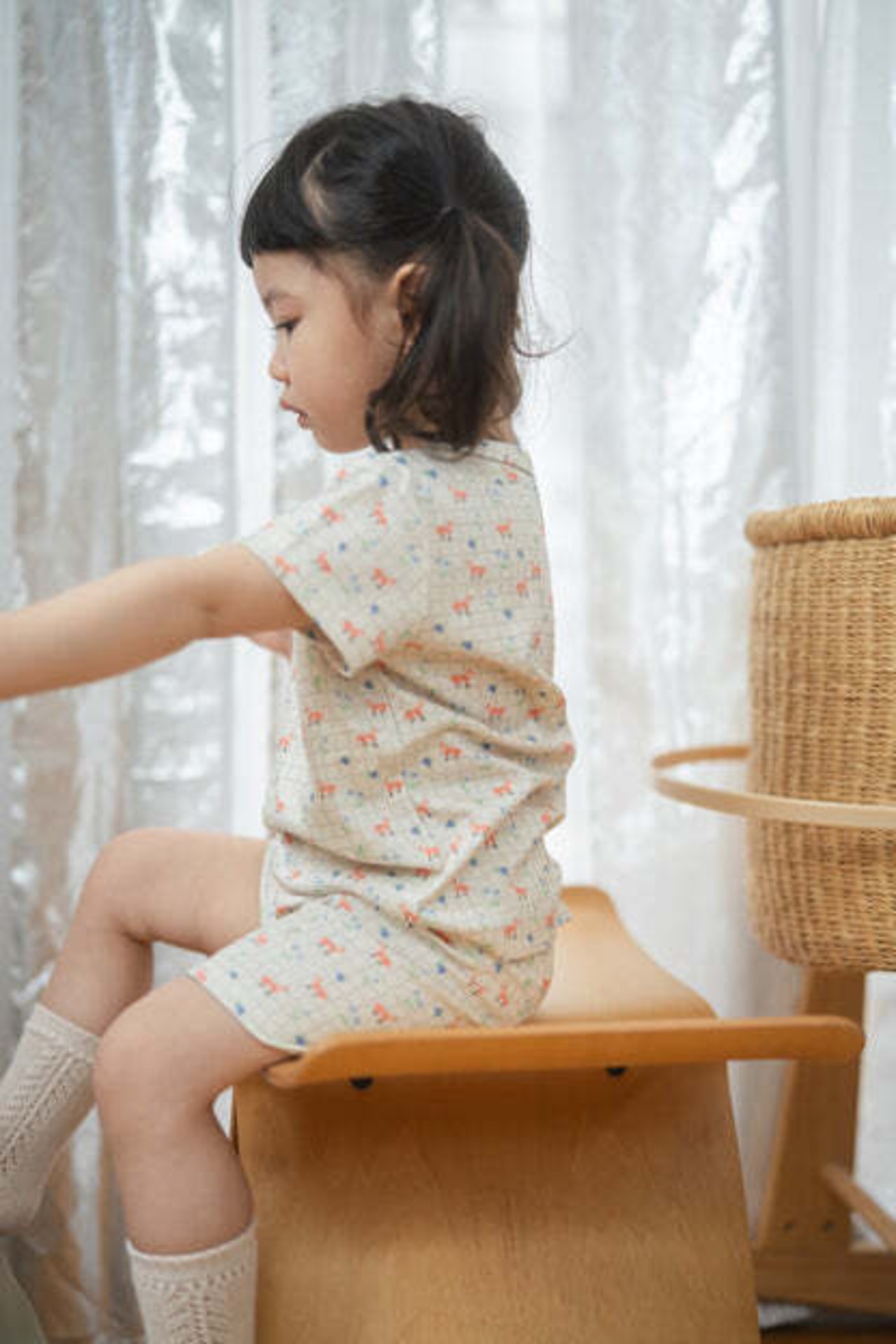 【即納】Tiny Tiny Doors / Short Leggings - Kitsune