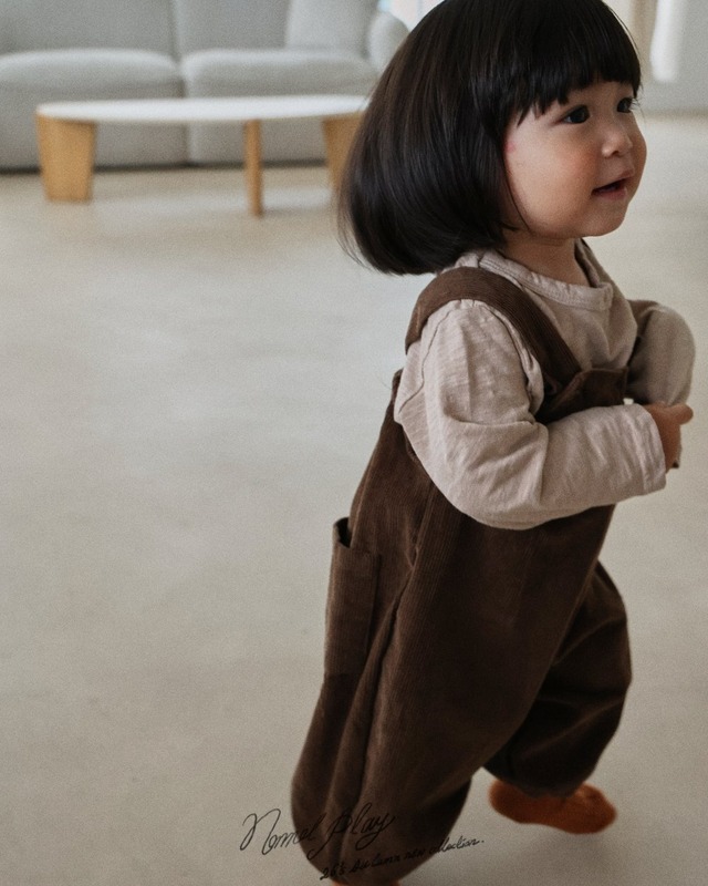 《予約》送料無料【normal play】Cookie Overalls
