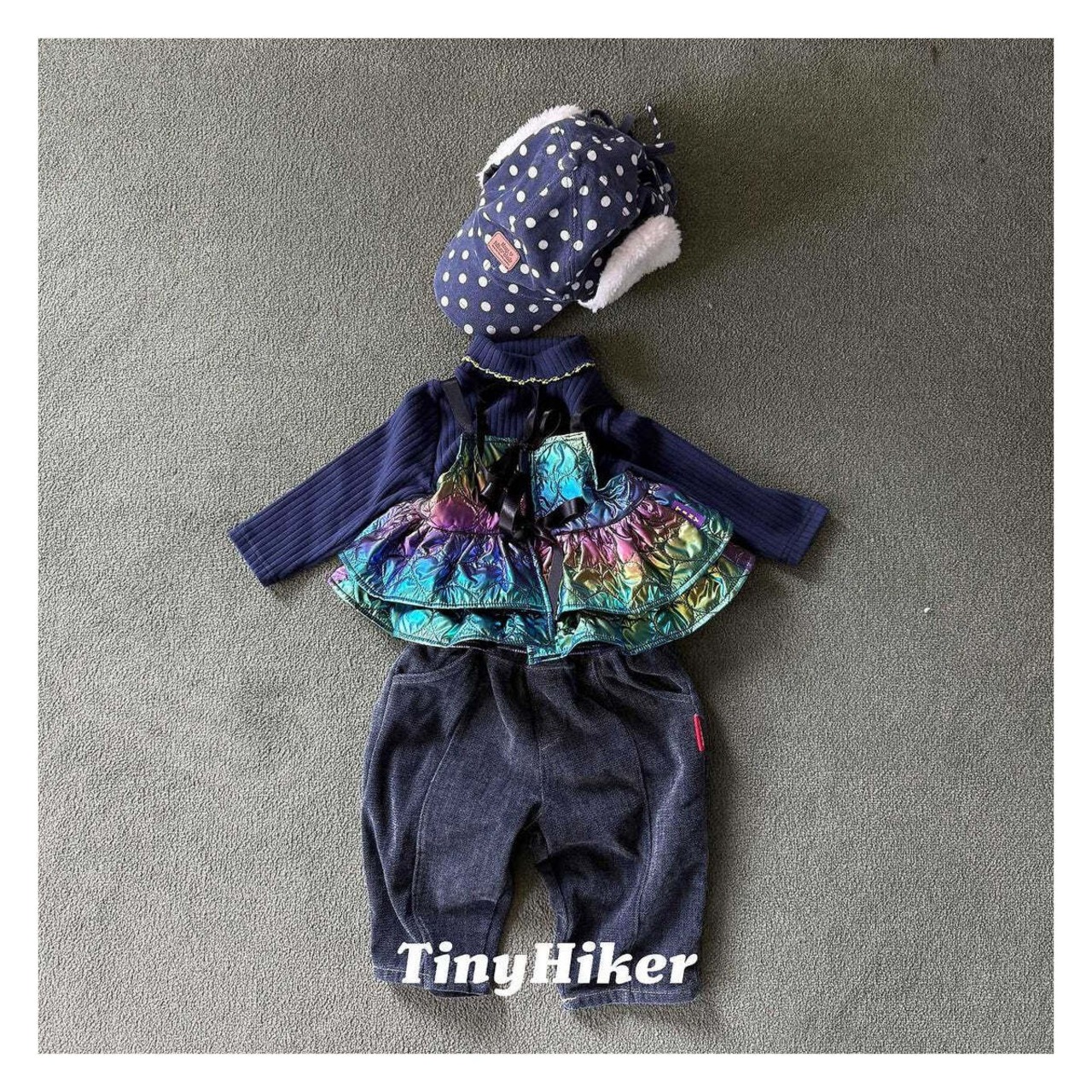 【取寄】Tiny Hiker ぬくぬくアボーイデニムパンツ｜冬服｜韓国子供服
