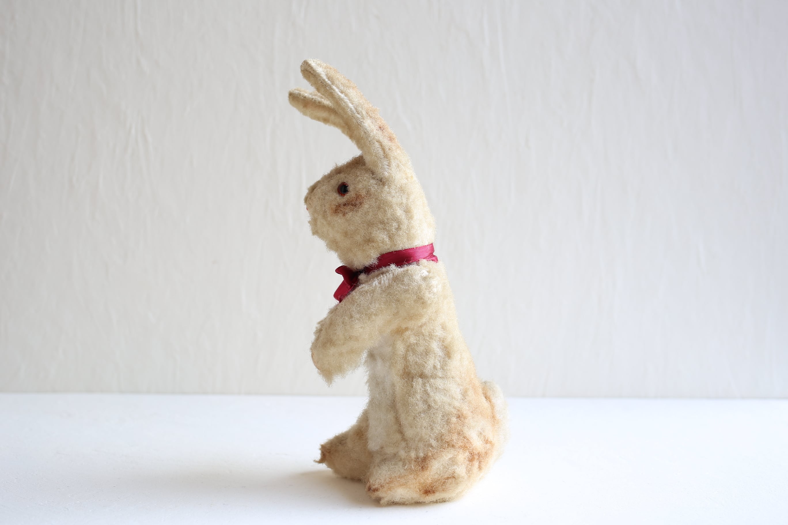 USA ビンテージ ヴィンテージ アンティーク ぬいぐるみ ウサギ ファースト社 昭和レトロ 大きなうさぎさん 46cm ぬいぐるみ