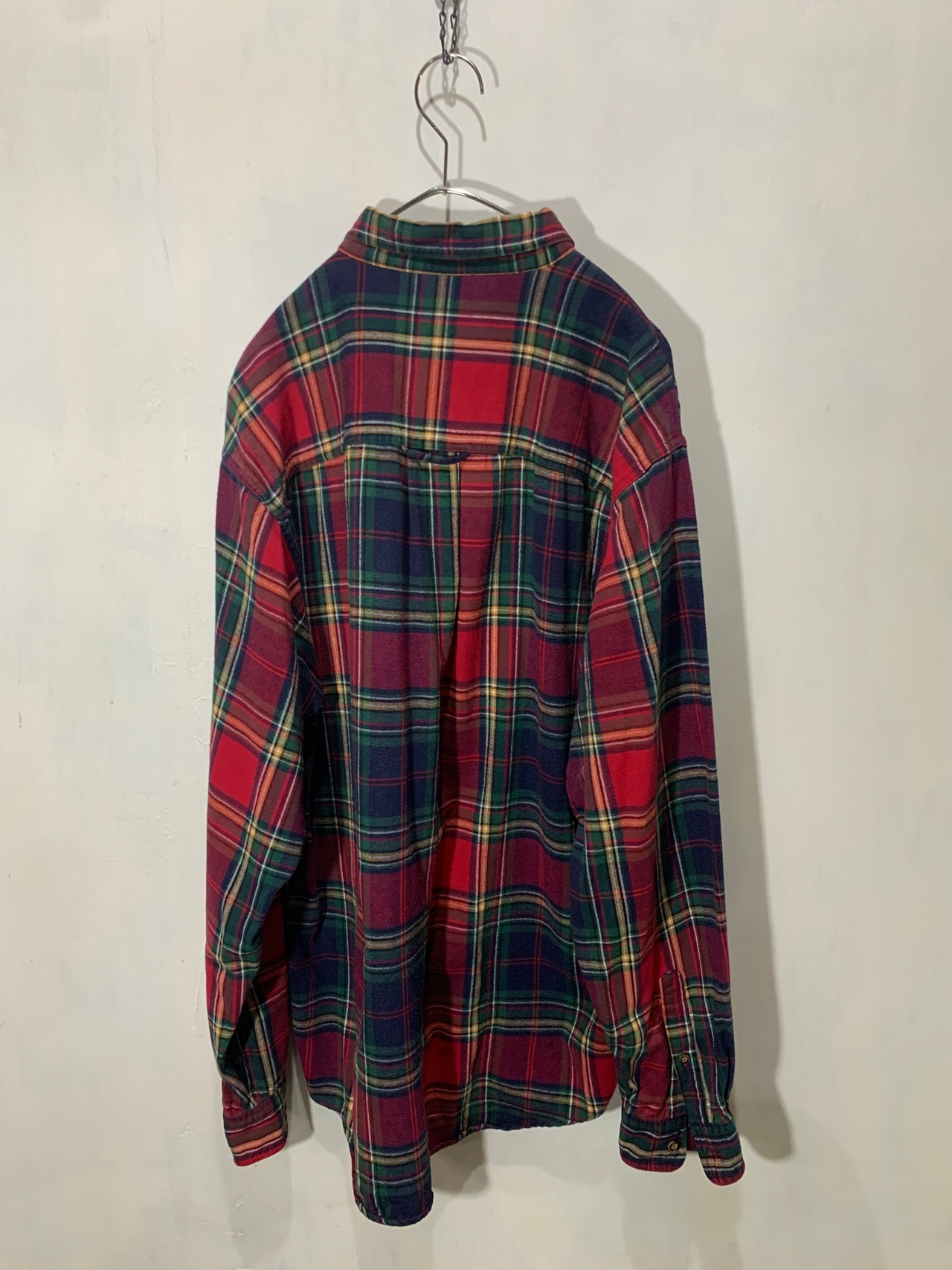 90's Eddie Bauer Flannel Shirt【L】