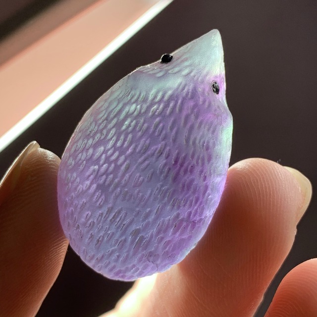 94ふっくらフローライトハリネズミさん