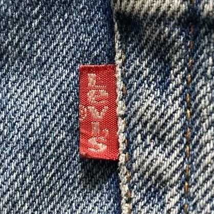 W31 L36】90's US.Levis 501 リーバイス バレンシア工場(555) ボタン裏