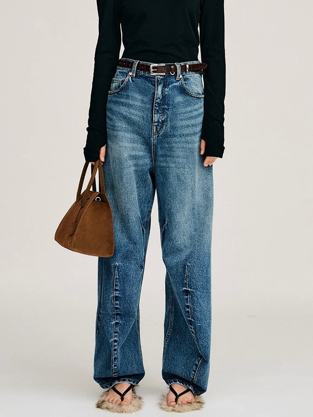【26AW | WOMEN】PRANK PROJECT プランクプロジェクト / デニム / Curve Leg Denim. 31262465602