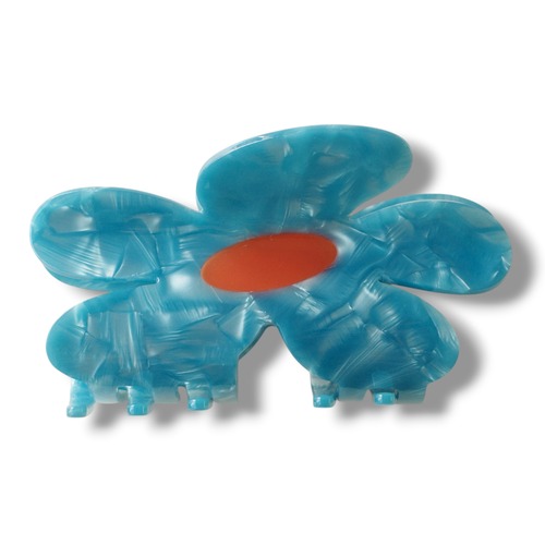 Flora Solo Clip / Marble Blue