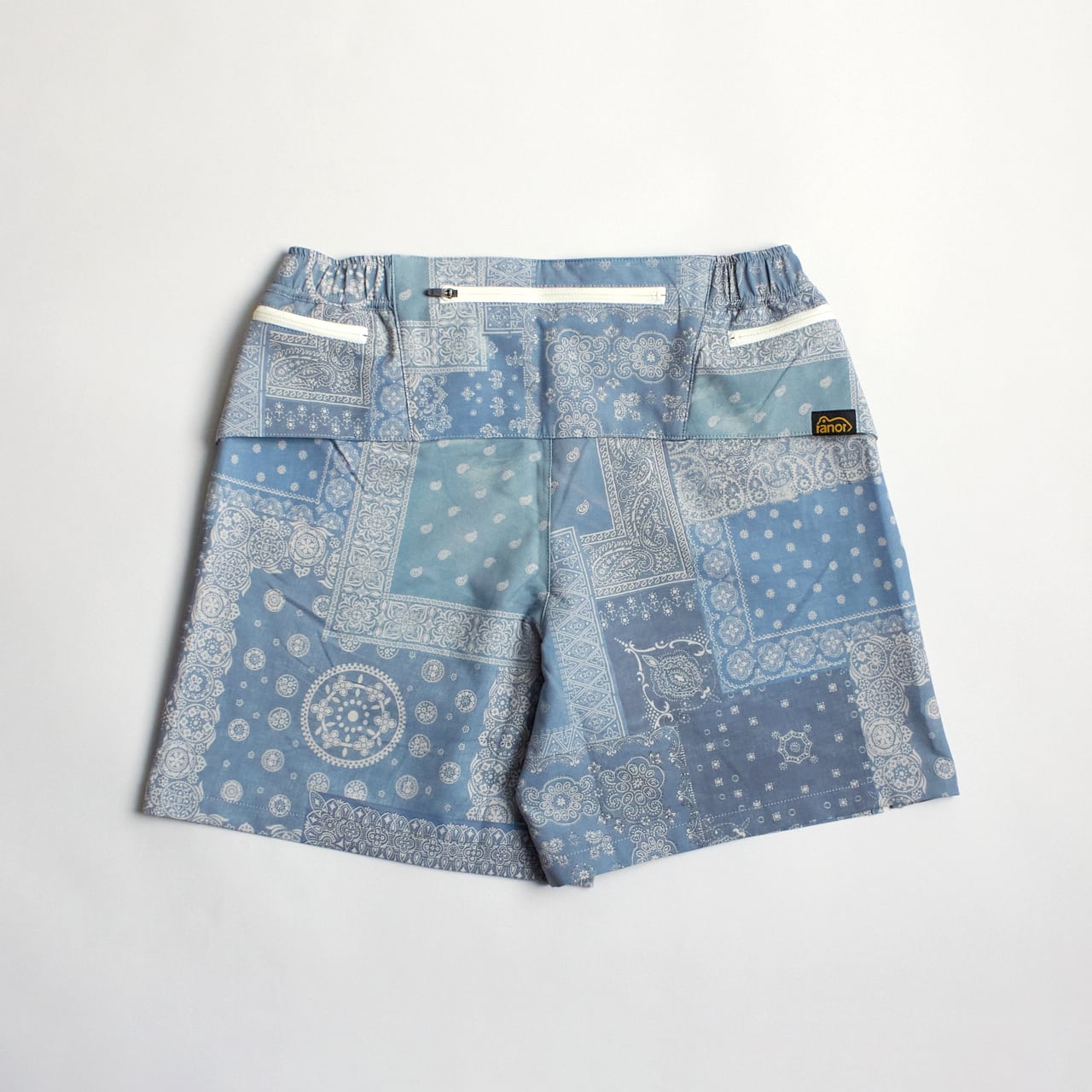 ranor（ラナー）BANDANA MIDDLE SHORTS - S-BLU バンダナミドル