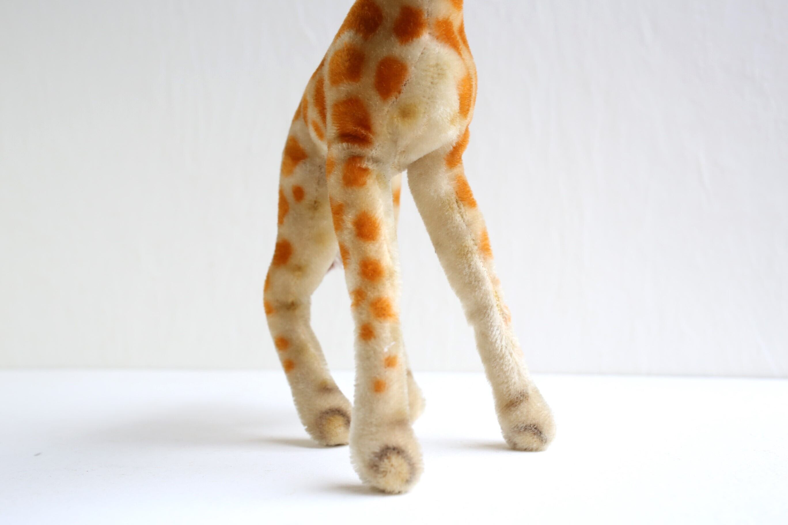 ドイツ ヴィンテージ Steiff シュタイフ キリン 『giraffe』高さ約34cm