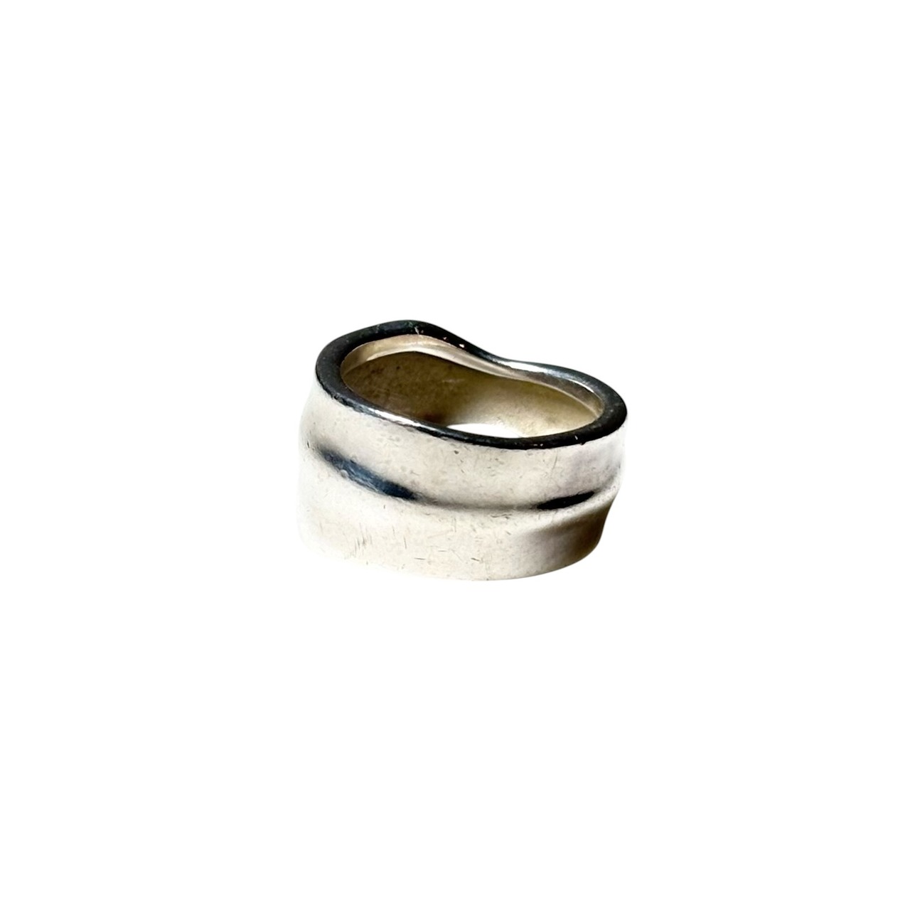 vintage TIFFANY silver “leaf” ring
