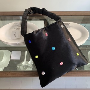 Diamond shoulder handbag <2colors>