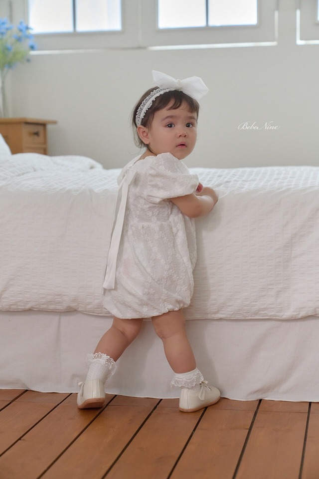 《予約》bebe nine ¨ bebe) shine ribbon suit ¨ 26summer