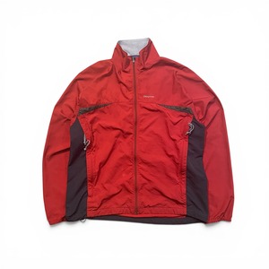 "L" '02 Patagonia パタゴニア ナイロンジャケット インテグラルジャケット ブラッドオレンジ 朱色 古着 古着屋 高円寺 ビンテージ n60409