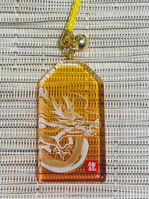 お守り型　ガラス守根付　6種