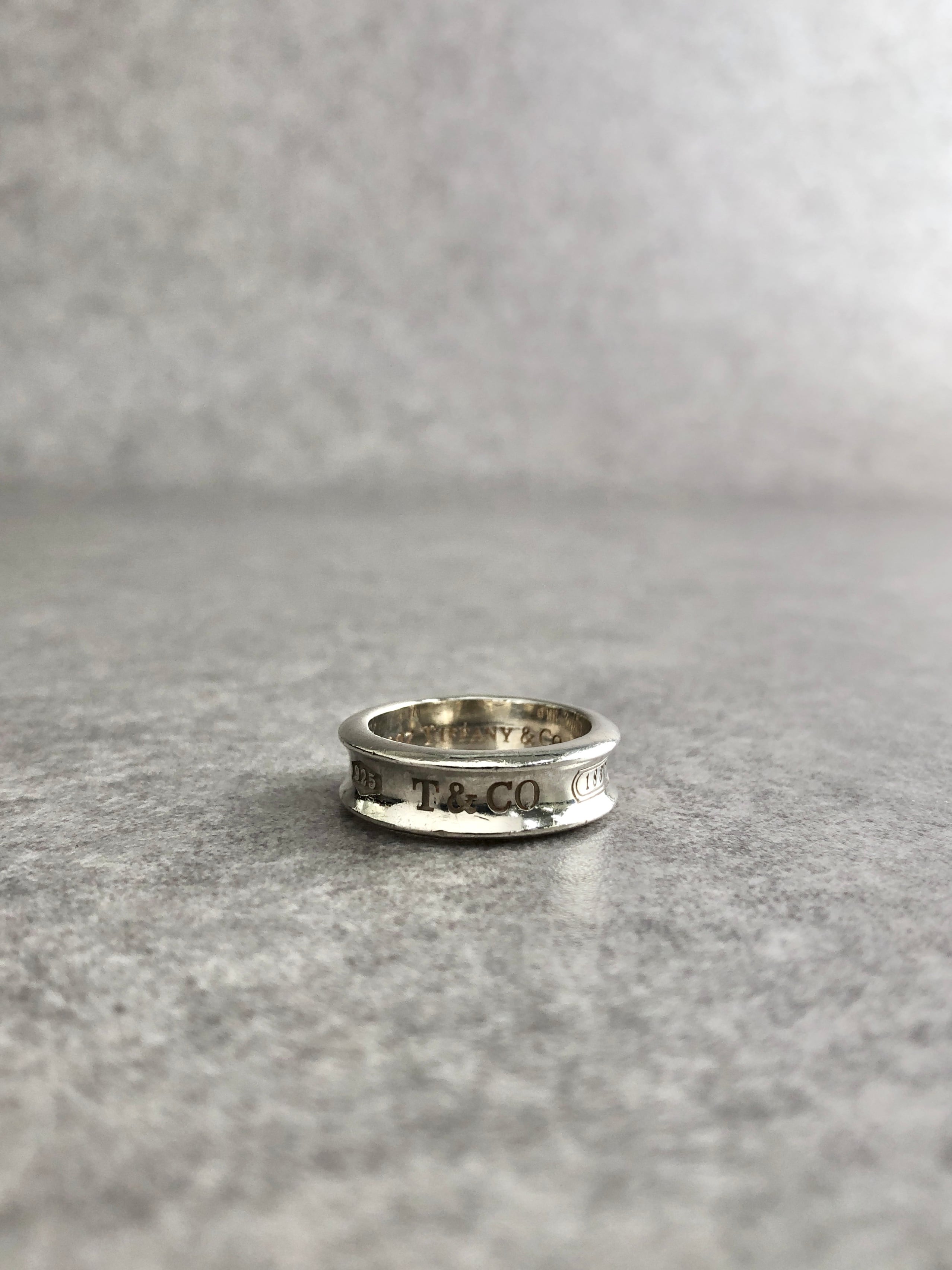 Tiffany & Co. ティファニー 指輪 17号 シルバー ナロー 925 リング