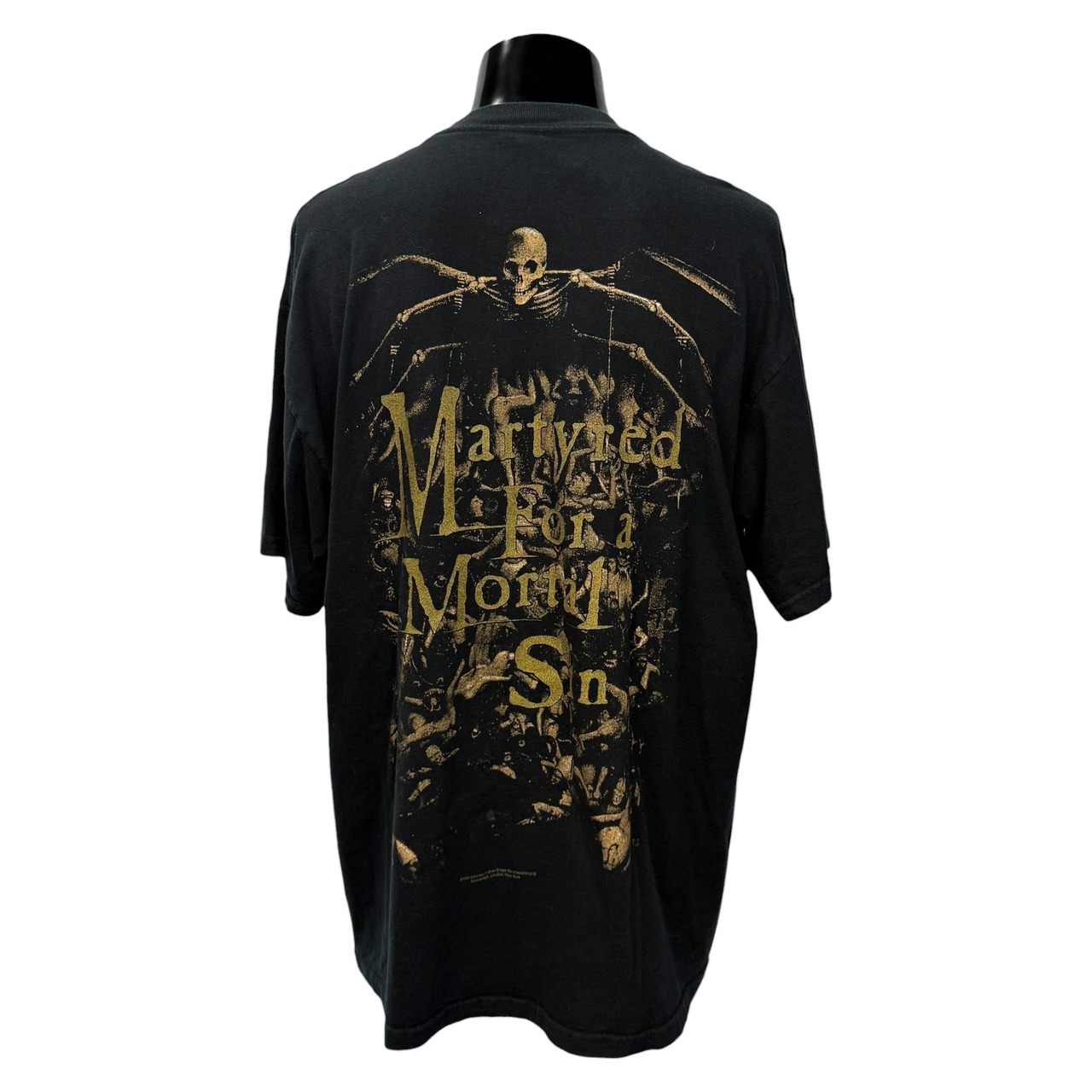 【CRADLE OF FILTH】クレイドル・オブ・フィルス "MARTYRED FOR A MORTAL SIN" 90's〜00's Vintage Tシャツ