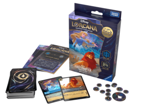 ?おまけ付き? ディズニー・ロルカナ・ＴＣＧ　日本語版　構築済みデッキ ＴＨＥ ＦＩＲＳＴ ＣＨＡＰＴＥＲ　物語のはじまり　サファイア・スティール【新品未開封】