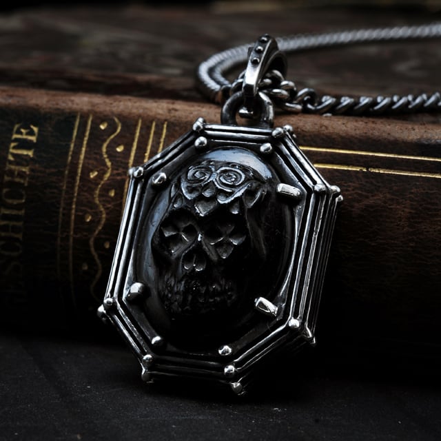 KING BABY キングベイビー Pendant ペンダント】リベットフレーム