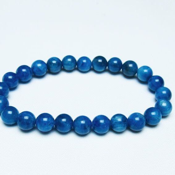 アパタイト ブレスレット 8mm 一点物 メール便可 [M便 1/10] 111-47586