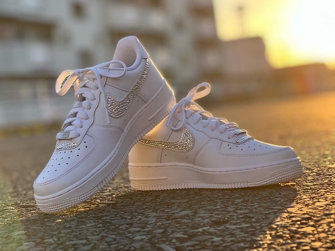 Nike Air Force1 ナイキエアフォース1ロゴマーク4ヶ所 (シューズお ...