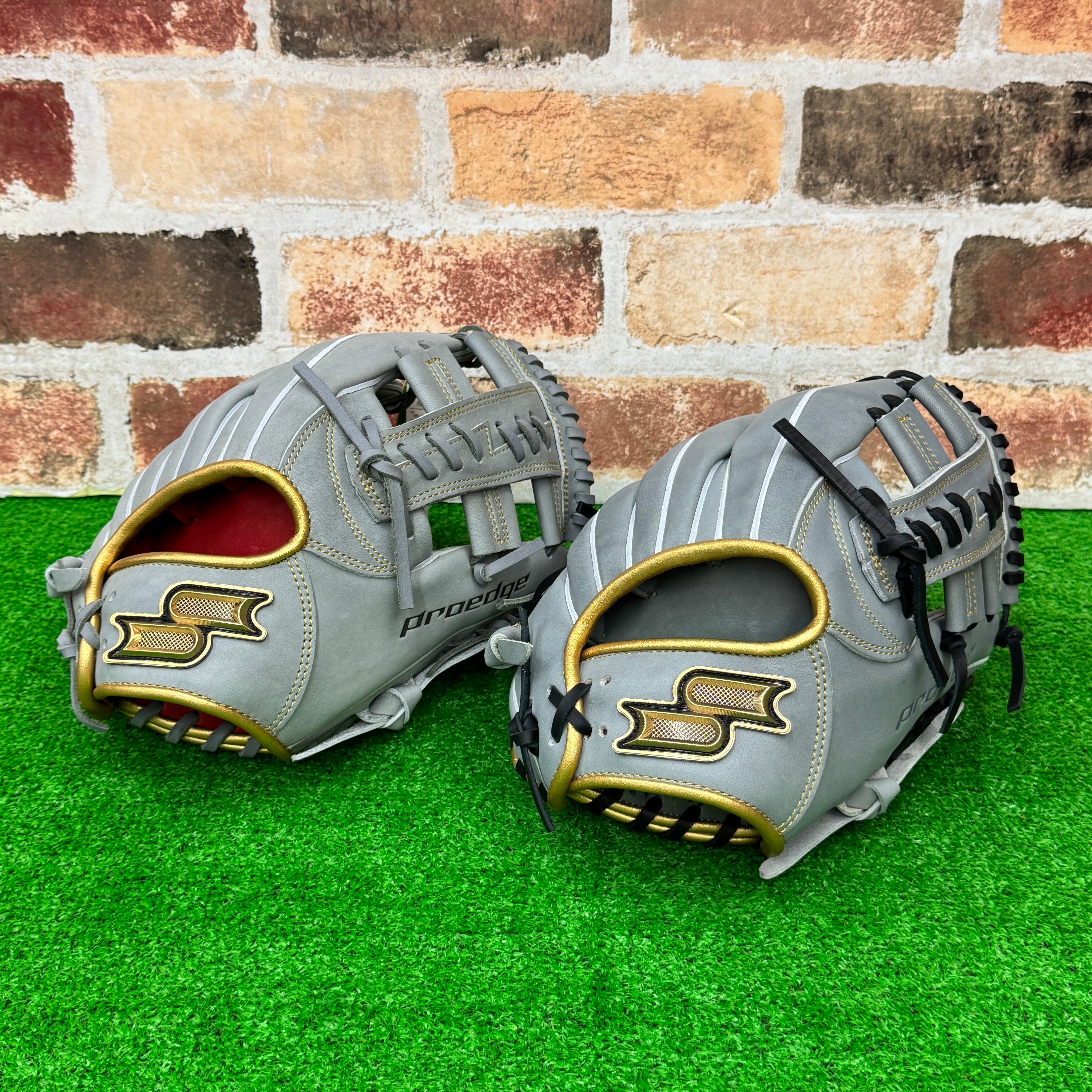 超限定】 広島C矢野選手使用モデル SSK 少年軟式グラブ 761型 グレー