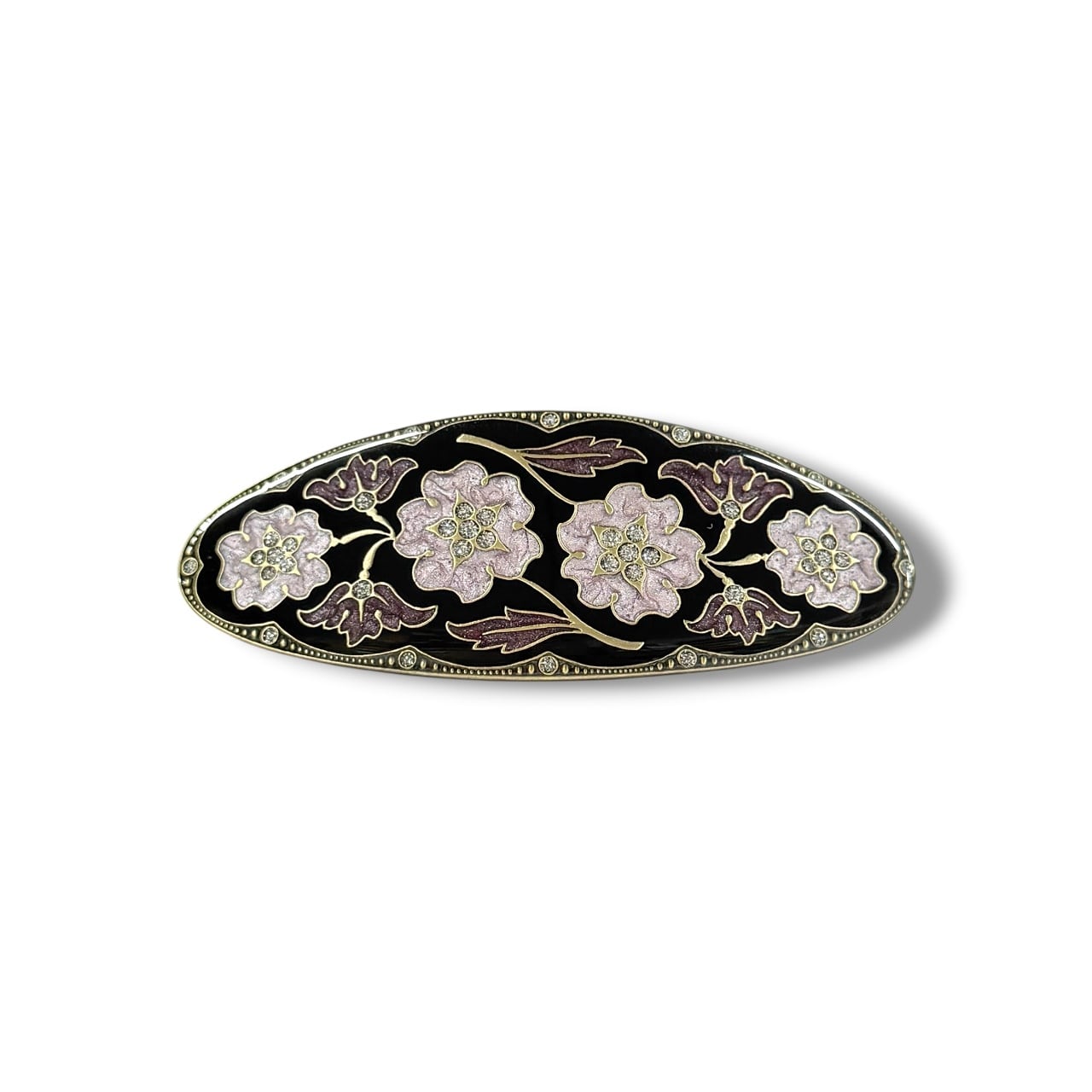 クララビジュー Clara Bijoux ブレスレット （ロータス／ブラック系 