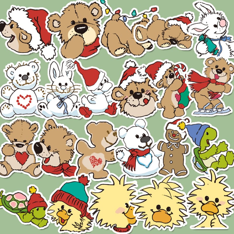 44枚 スージーズーB 防水ステッカー フレークシール | Pay ID