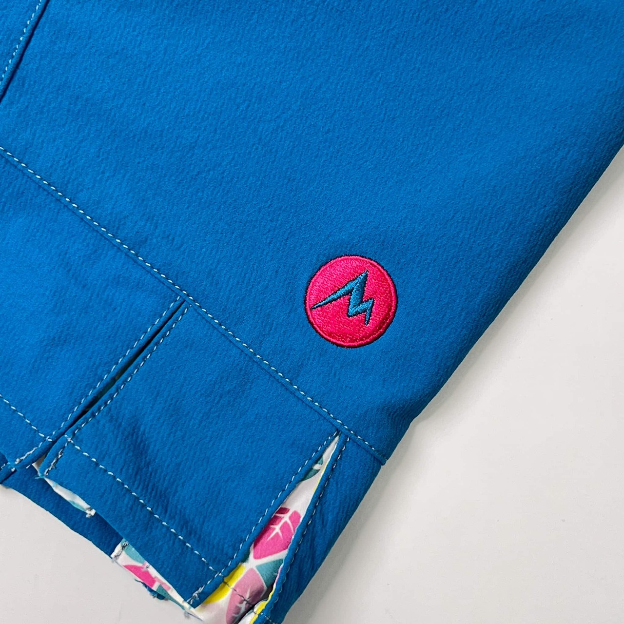 Marmot マーモット ナイロン ミニスカート M/ブルー レディース アウトドア