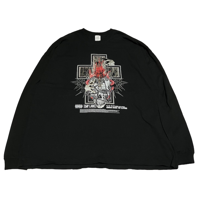 神想-typeA オーバーサイズL/S Tシャツ