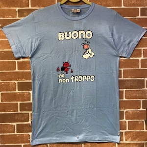 Item131 イタリア シチリア島から来た ファミリーでお揃いのTシャツ Buona ma non troppo ジュニア用