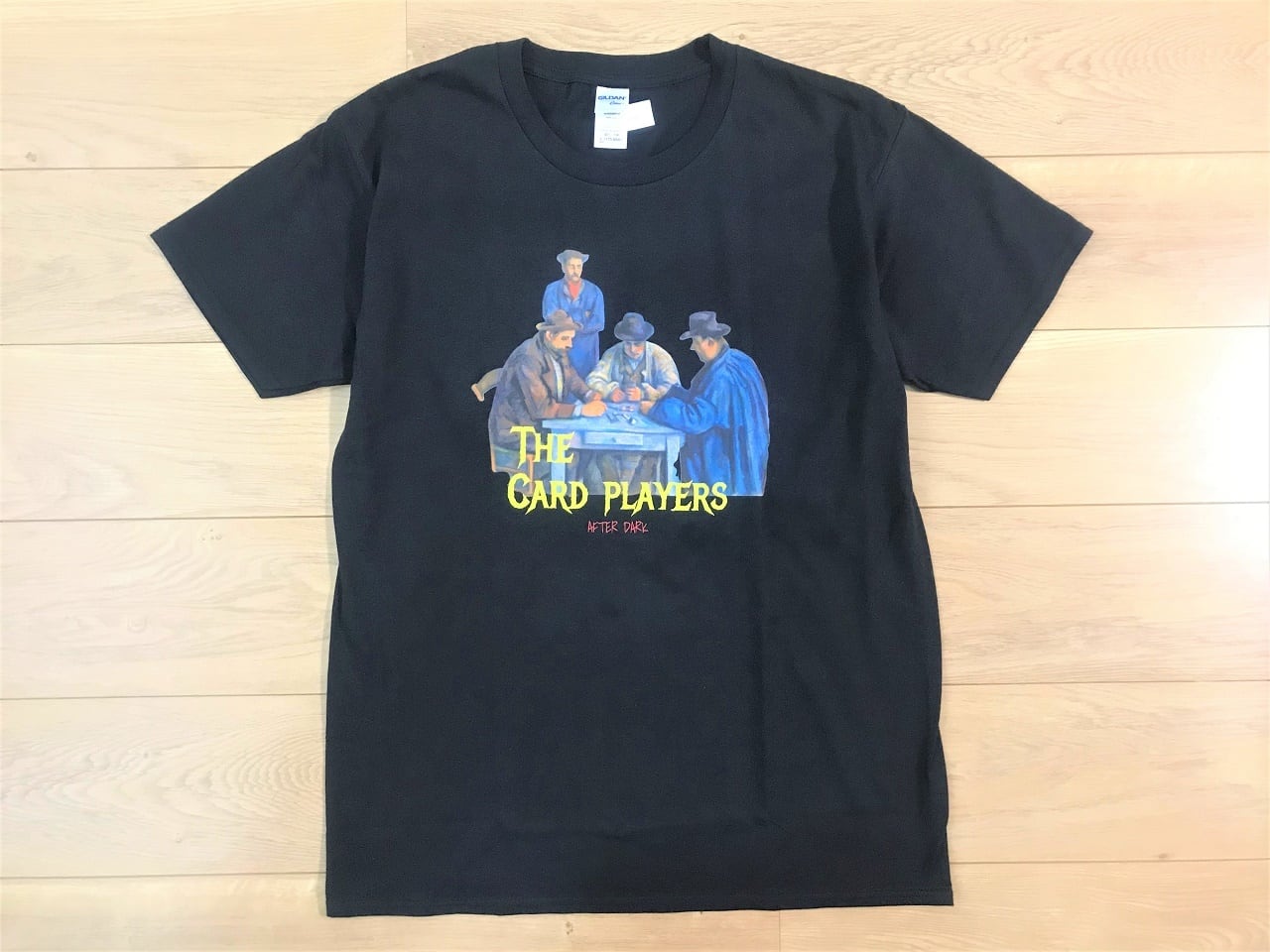 AFTER DARK Card Players T-shirt【BLACK】