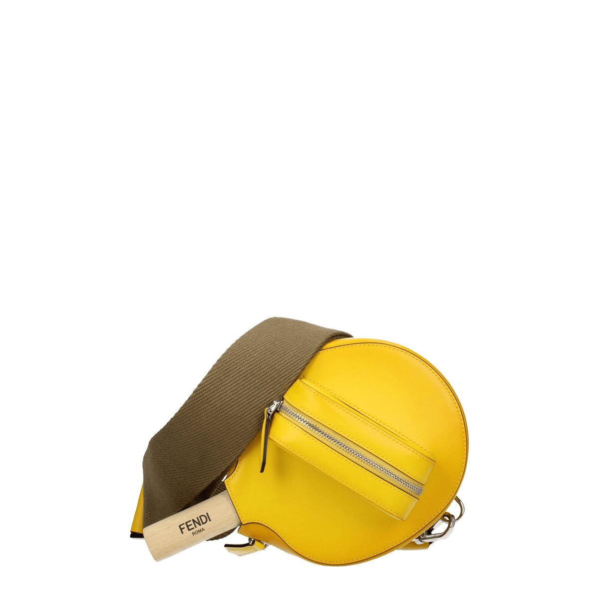 【新品】FENDI フェンディ メンズ 小物 レザー イエロー 7AS070AF2HF0CHF