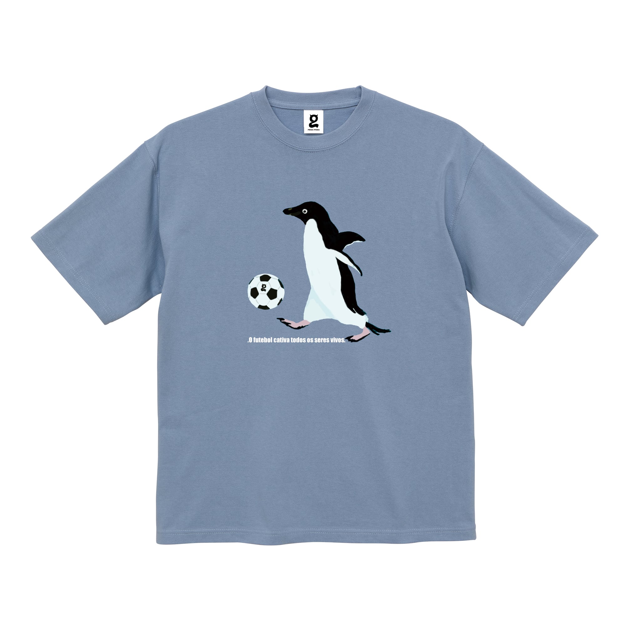 "O futebol cativa todos os seres vivos."Big Silhouette T-shirt