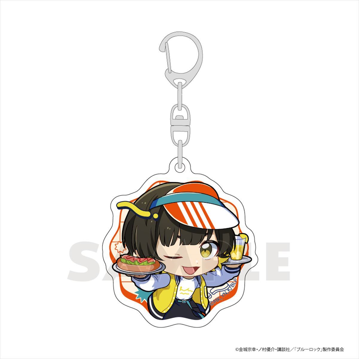 ブルーロック アクリルキーホルダー(蜂楽 廻/レトロダイナー)