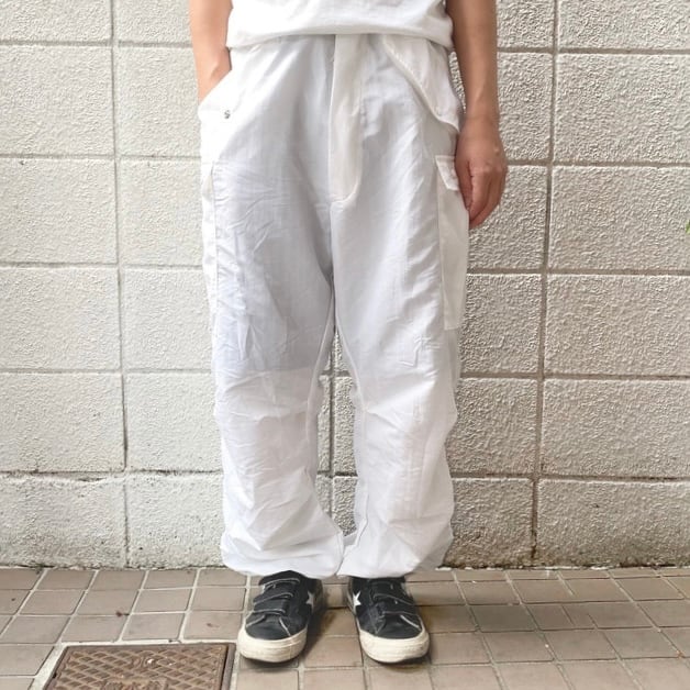 DEADSTOCK 00's US Army Snow Camouflage Over Pants カーゴポケット ...