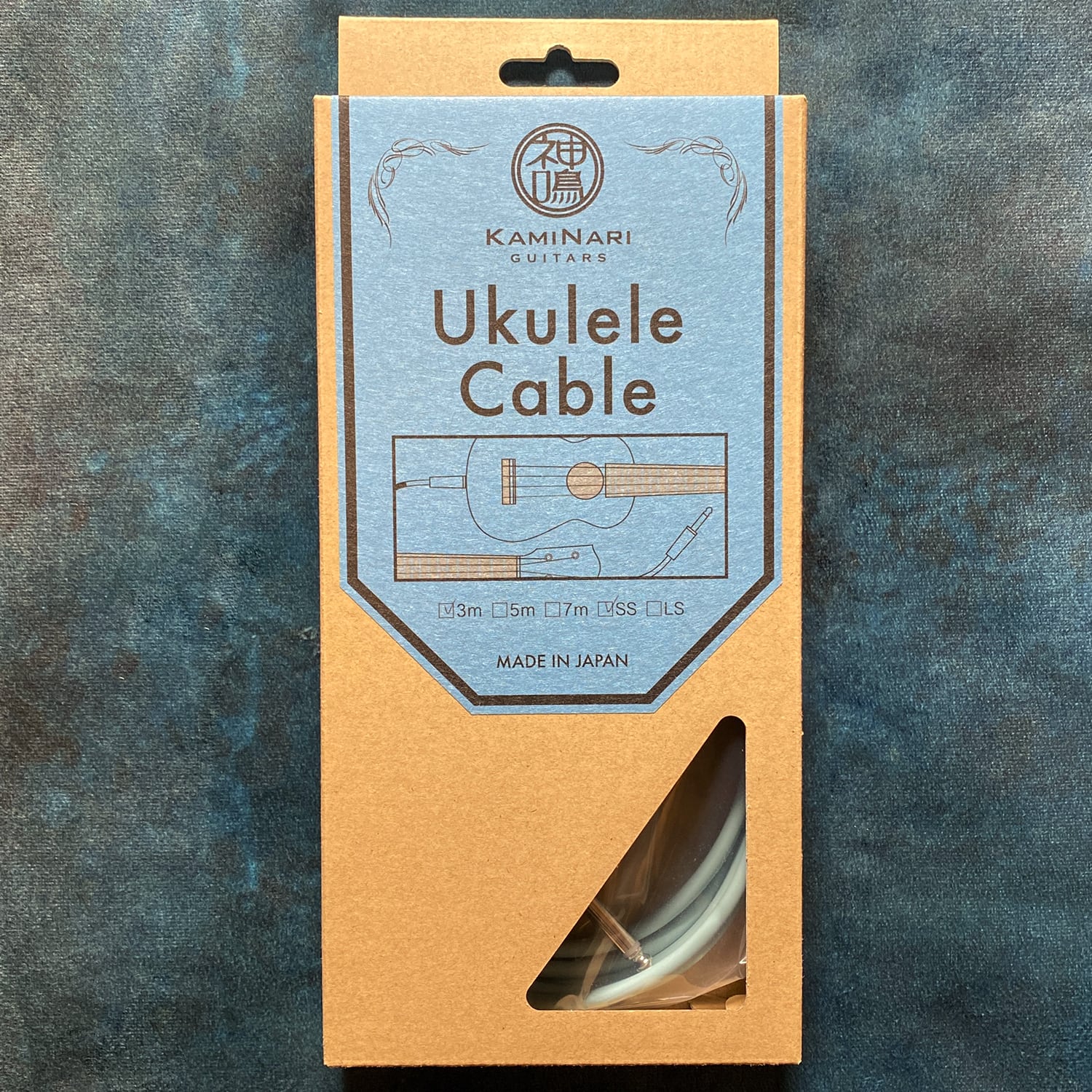 Ukulele Cable 3m | KAMINARI YOKOHAMA