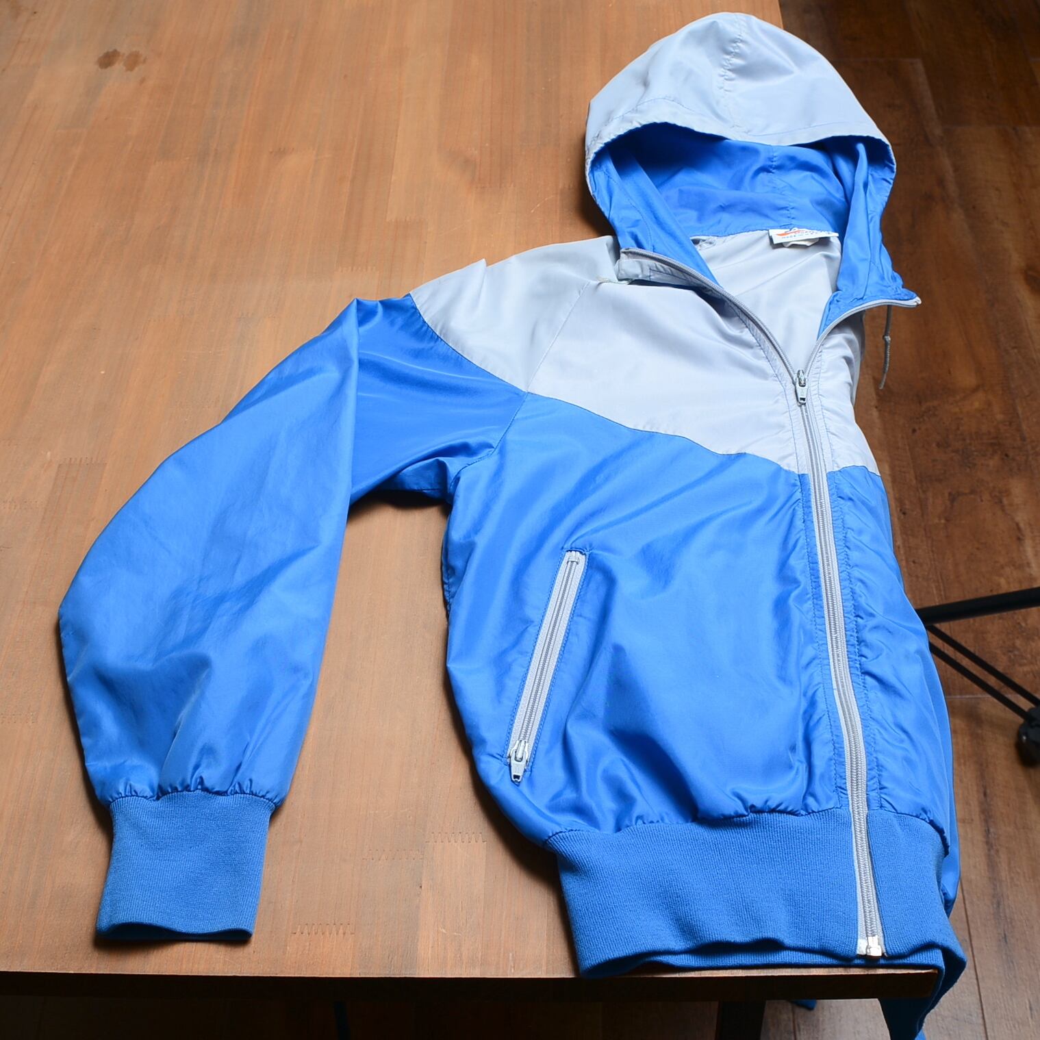 70s NIKE オレンジタグ ジャージ パーカー USA製 美品 70s NIKE 希少 オレンジタグ ナイロンジャケット メイドイン USA