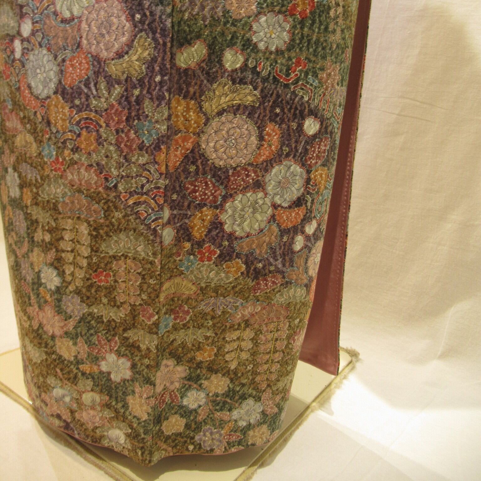 1938辻が花文様小紋と洒落袋帯セット Komon and obi | リサイクル着物
