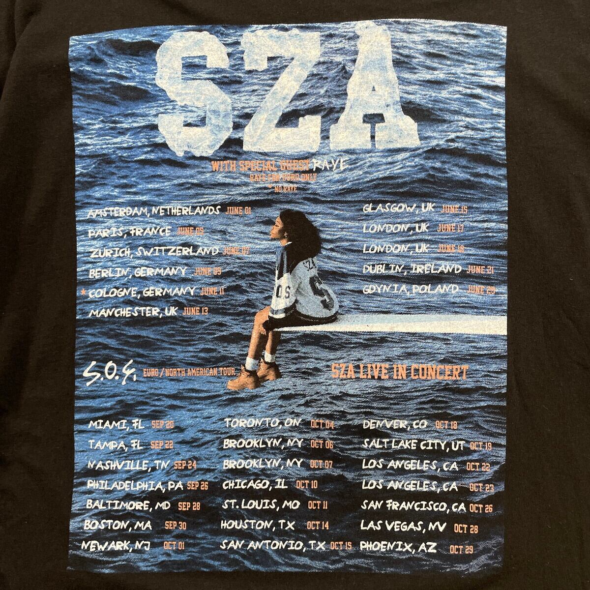SZA シザ S.O.S 2023 ライブコンサートツアーTシャツ メンズXL 古着