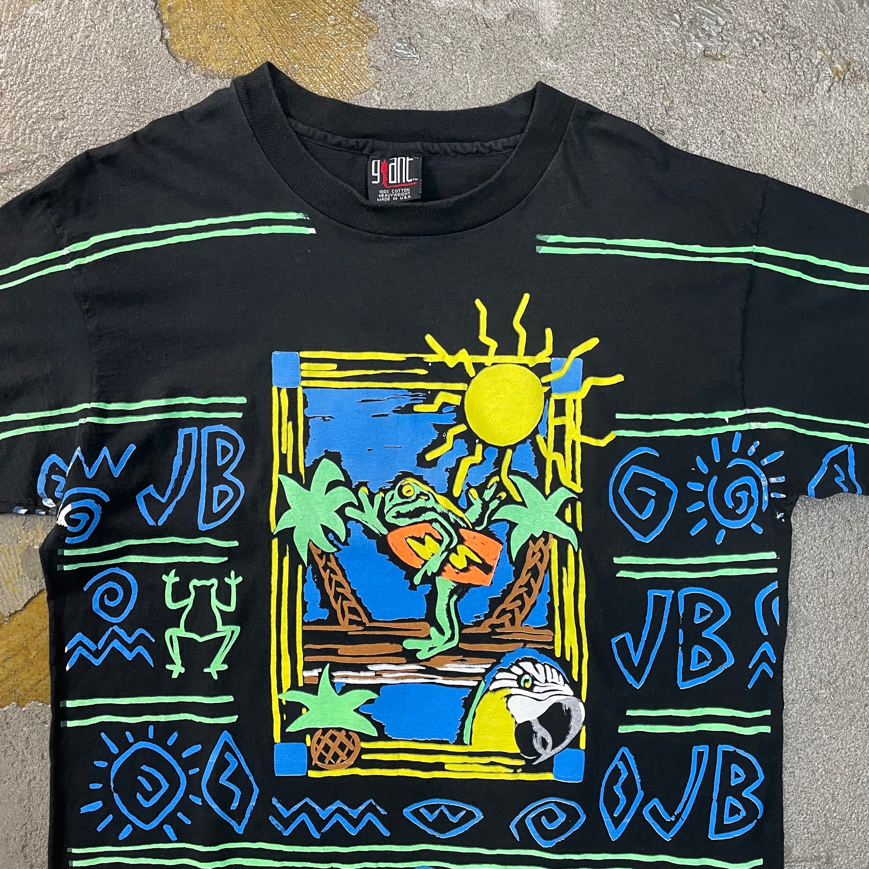 90s USA製 GIANT ジミー・バフェット ミュージックTシャツ
