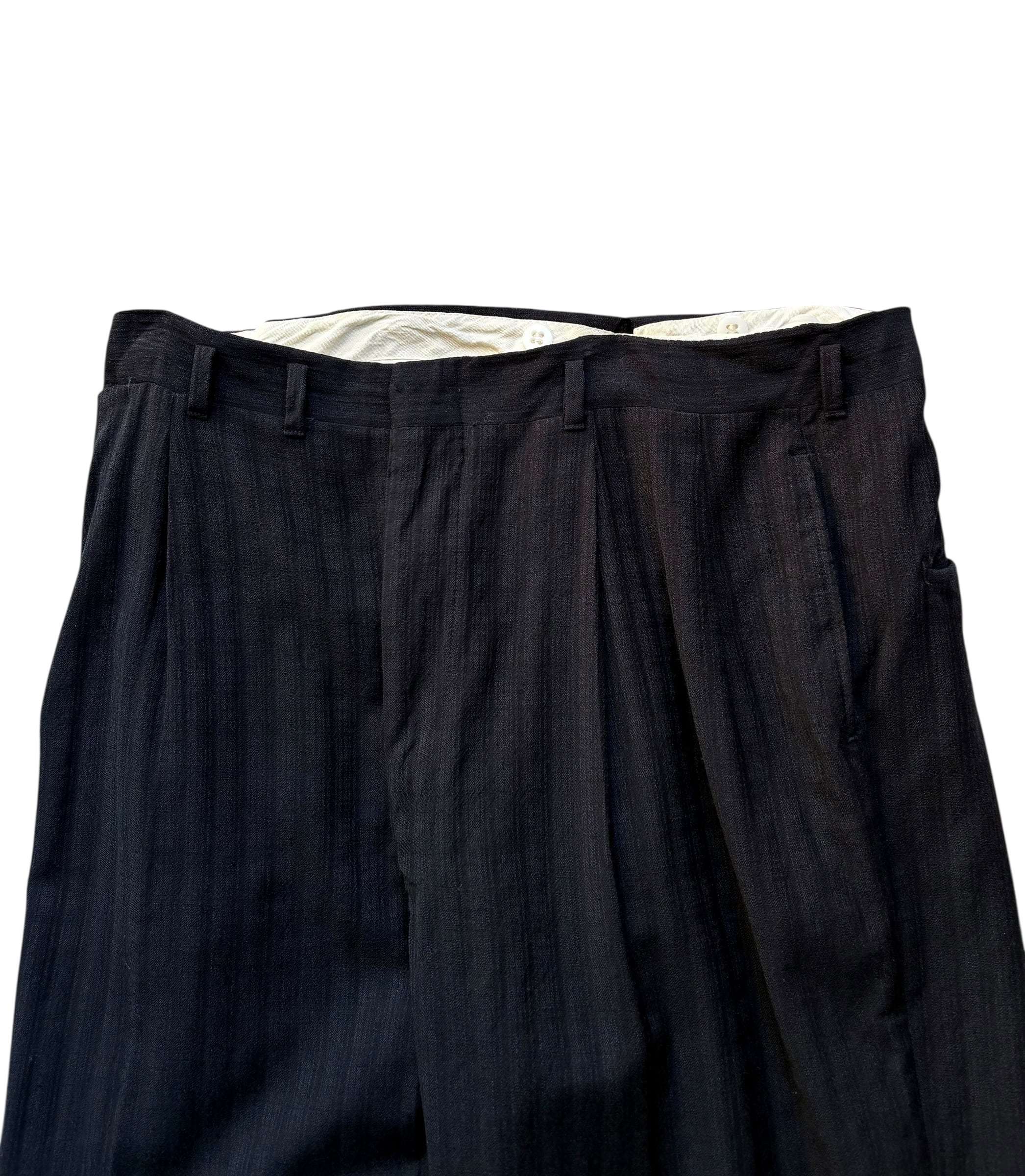 50-60's Vintage 2tuck Wide Slacks | FRISKY 古着屋 中目黒