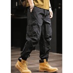 Tech Cropped Jogger Pants ◇2color H0346