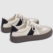 スエードラウンド フラットソールスニーカー af0164