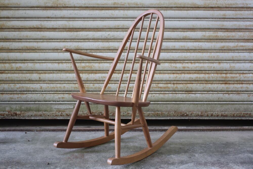 Ercol ロッキングチェア Made in England Ercol ロッキングチェア Made in England