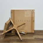 ASPLUND SQUARE ROOTS NEW BISTORO ROUND TABLE SEARED OAK アスプルンド スクエアルーツ ニュービストロ ラウンドテーブルシアードオーク ナチュラル オーク材 カフェテーブル バー【未使用品】【未開封】【170サイズx2】