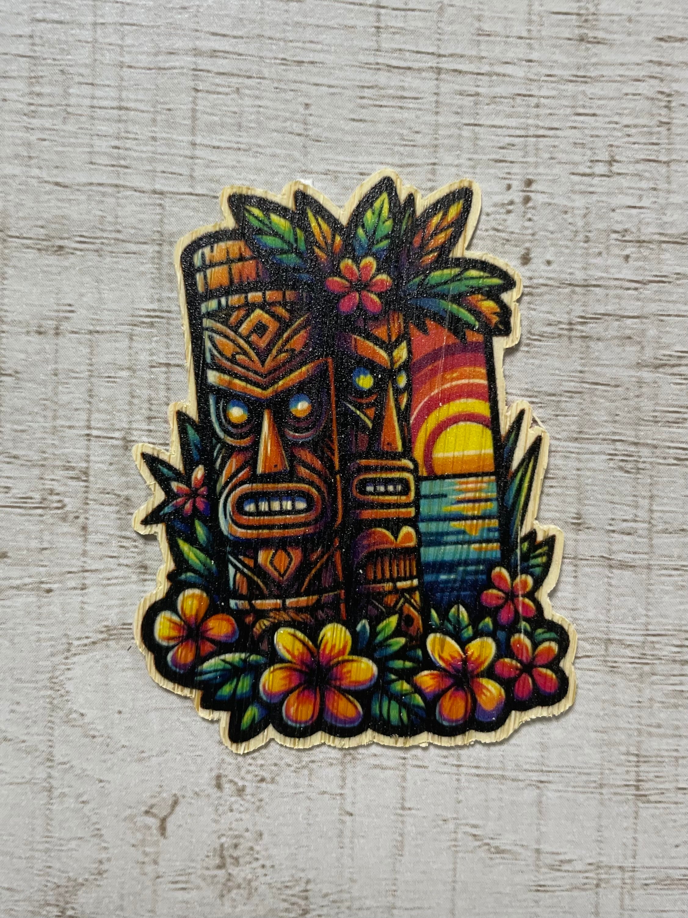 バンブーステッカー　Tiki2